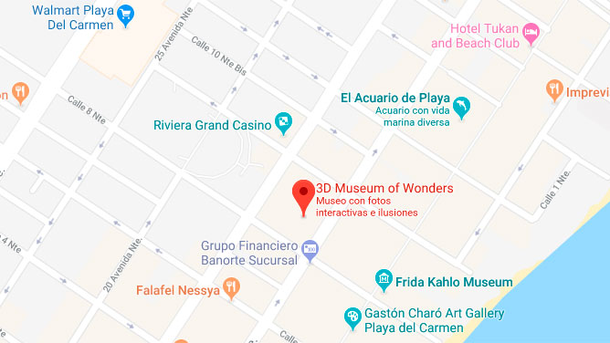 3d museum of wonders directions